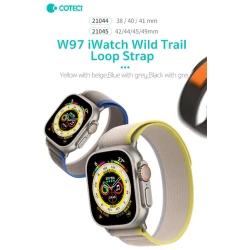 Текстилна каишка за смарт часовник Apple iWatch Series SE2 44мм - Wild Trail Loop Strap W97