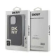 Калъф DKNY PU Leather Stack Logo Wrist Strap Beige за Apple iPhone 14 Pro - DKHCP14LPBSWSK 