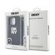 Калъф DKNY PU Leather Stack Logo Wrist Strap Black за Apple iPhone 16 Pro Max - DKHCP16XPBSWSK 