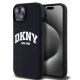 Калъф DKNY Liquid Silicone Arch Logo Magsafe Black DKHMP14SSSNYACH за Apple iPhone 14 