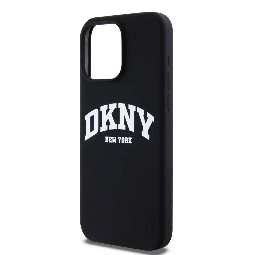 Калъф DKNY Liquid Silicone Arch Logo Magsafe Black DKHMP14LSNYACH за Apple iPhone 14 Pro