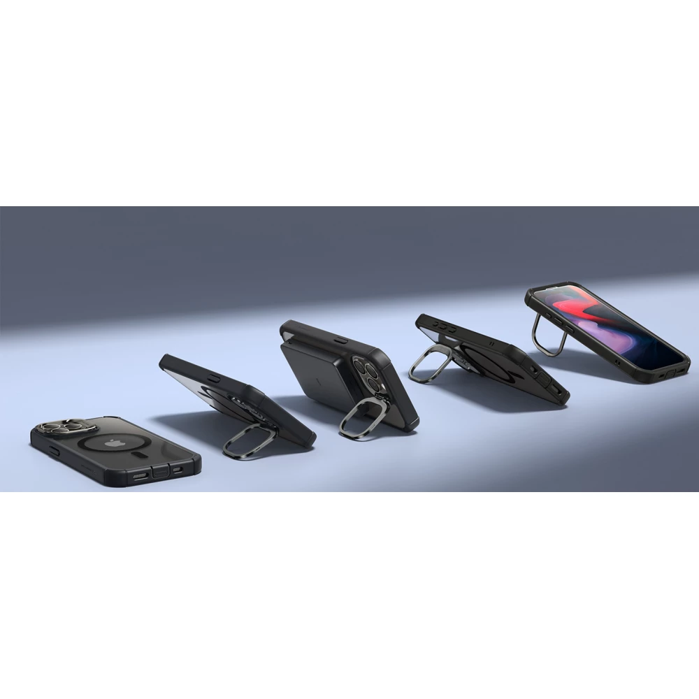 Калъф ESR Armor Tough за Apple iPhone 15 Pro Max със стойка - 360 градуса + лещи за камера