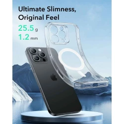 Калъф ESR Zero Clear за Apple iPhone 16 Pro Max, MagSafe, черен мат