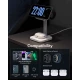 Безжична 3в1 Стойка/поставка за телефон, часовник и слушалки ESR - 2C5660304, HaloLock 15W, Qi2