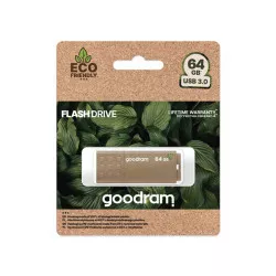 Флашка GOODRAM - UME3, 64GB, Eco Friendly
