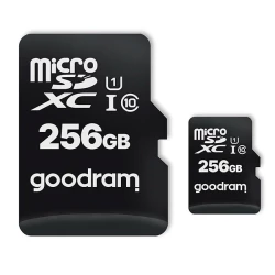 Карта памет GOODRAM - class 10 + адаптер, 256GB