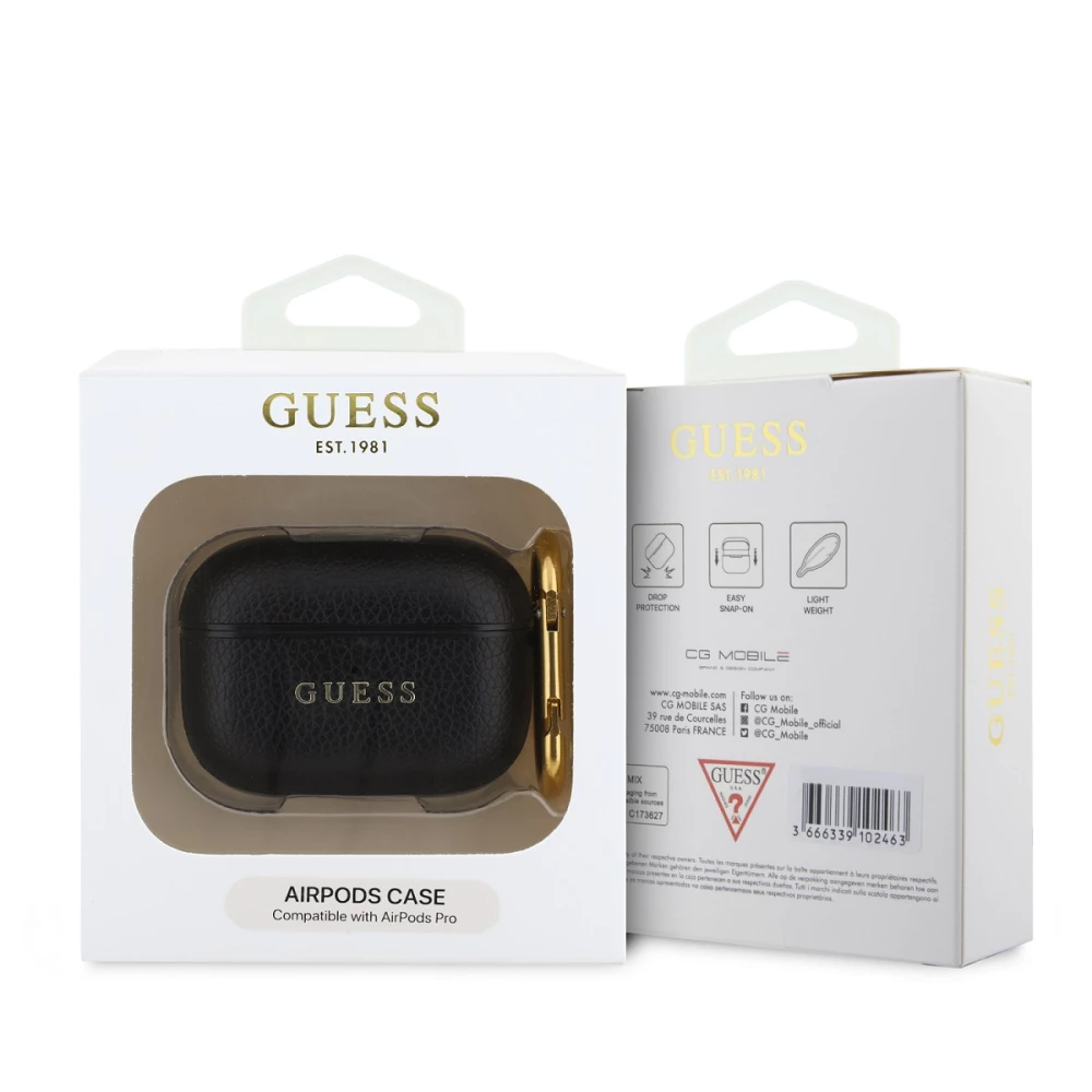 Калъф GUESS за AirPods 3, Grained Classic Logo GUA3PGUGMK 