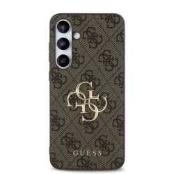 Калъф Guess 4G Metal Logo GUHCS24FE4GMGBR за Samsung Galaxy S24 FE