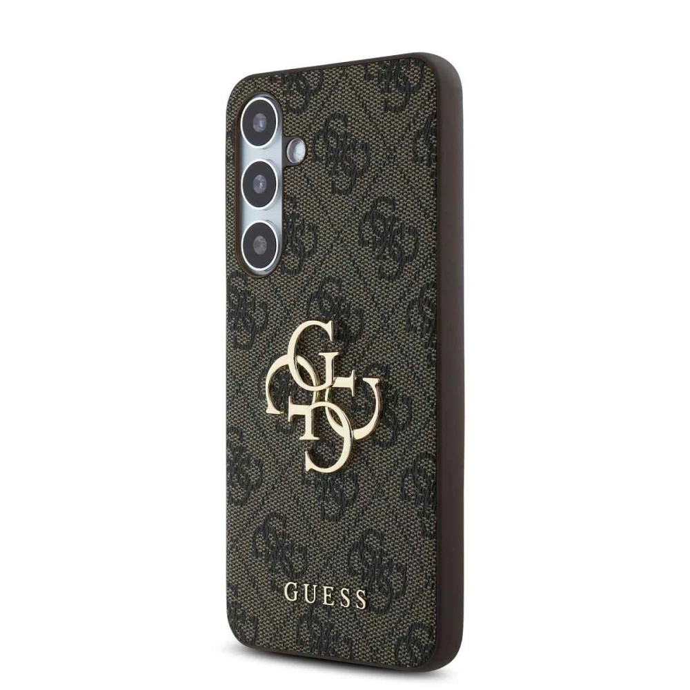 Калъф Guess 4G Metal Logo GUHCS24FE4GMGBR за Samsung Galaxy S24 FE