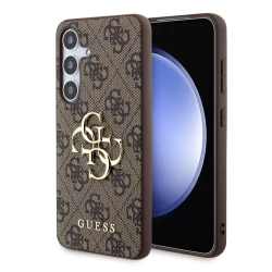 Калъф Guess 4G Metal Logo GUHCS24S4GMGBR за Samsung Galaxy S24