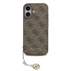 Калъф Guess GUHMP17SGF4GCW Charm Tone on Tone Brown за Apple iPhone 17