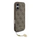 Калъф Guess GUHMP17SGF4GCW Charm Tone on Tone Brown за Apple iPhone 17