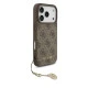 Калъф Guess GUHMP17LGF4GCW Charm Tone on Tone Brown за Apple iPhone 17 Pro