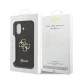 Калъф Guess PU Fixed Glitter 4G Metal Logo Black GUHCP17SHG4SGK за Apple iPhone 17