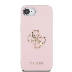 Калъф Guess PU Grained 4G Metal Logo GUHCPSE4PGT4MBP за Apple iPhone 16e