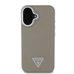Калъф Guess PU Grained Triangle Logo GUHMP16SPGTSPSW за Apple iPhone 16 