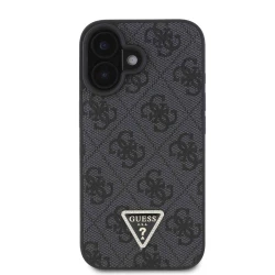 Калъф Guess 4G Strass Triangle Metal Logo GUHCP16SP4TDPK за Apple iPhone 16