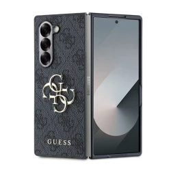 Калъф Guess GUHCZFD64GMGGR PU 4G Metal Logo Grey за Samsung Galaxy Z Fold 6