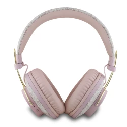 Bluetooth слушалки Guess PU 4G Metal Logo ENC Headphone - GUBHS72P4FC4MP, OVER-EAR