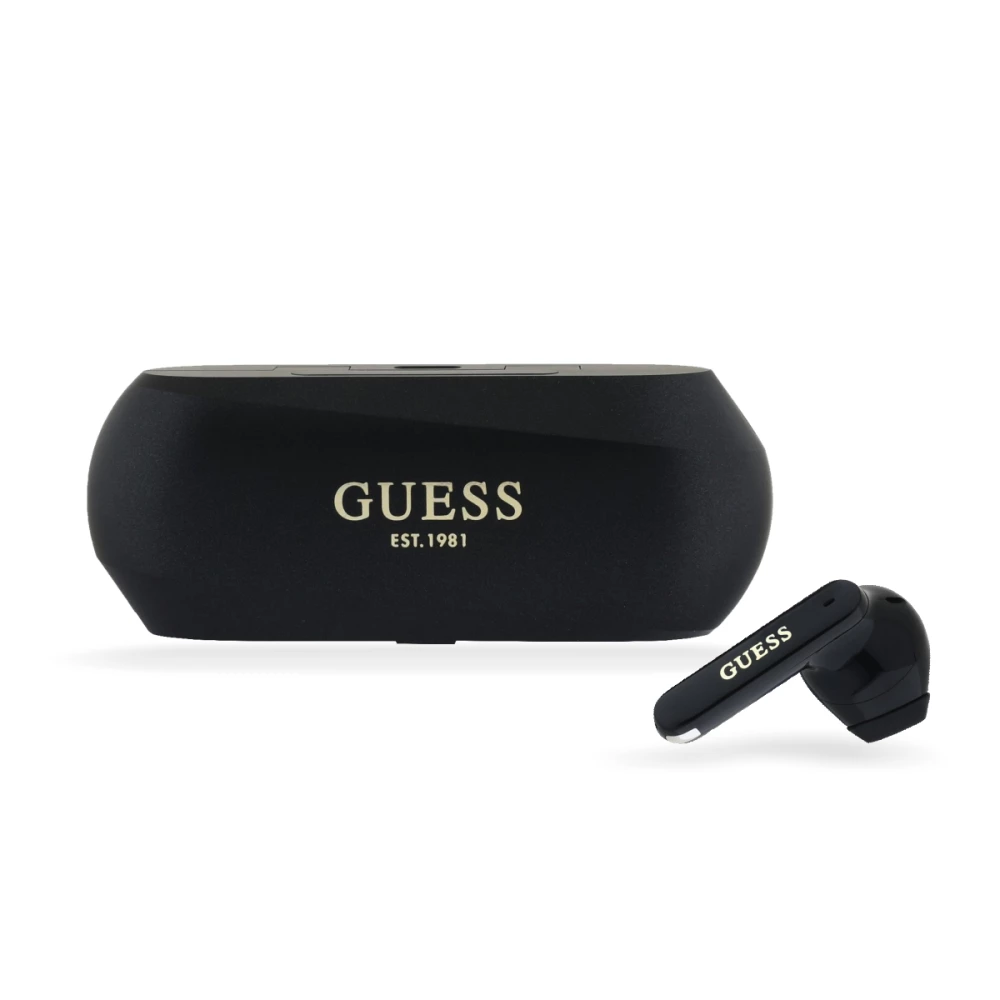 Слушалки GUESS Elongated Metallic - (GUTWSC2MCDSK), ANC/ENC TWS, с Bluetooth