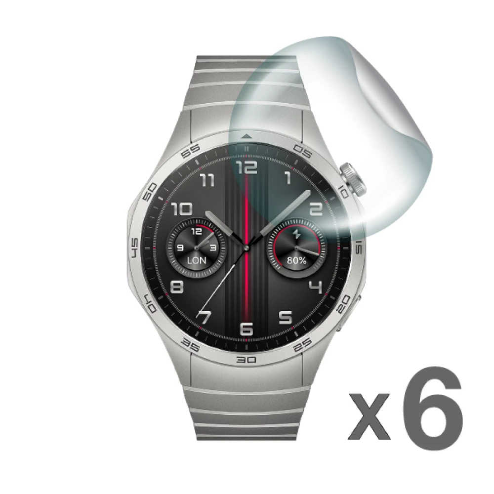 Хидрогел протектор за смарт часовник Huawei Watch GT4 46мм - 6 броя