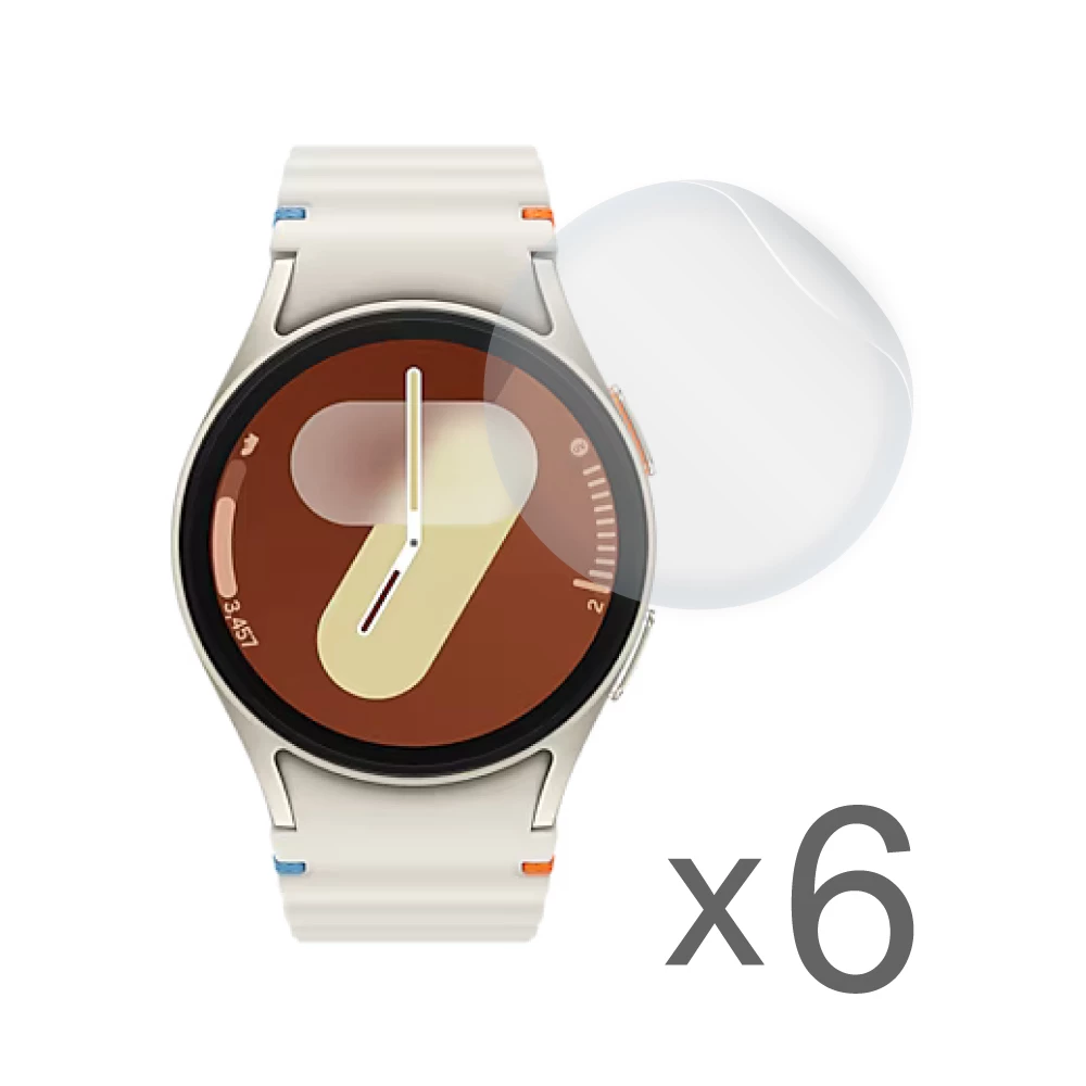 Хидрогел протектор за смарт часовник Samsung Watch7 40мм - 6 броя