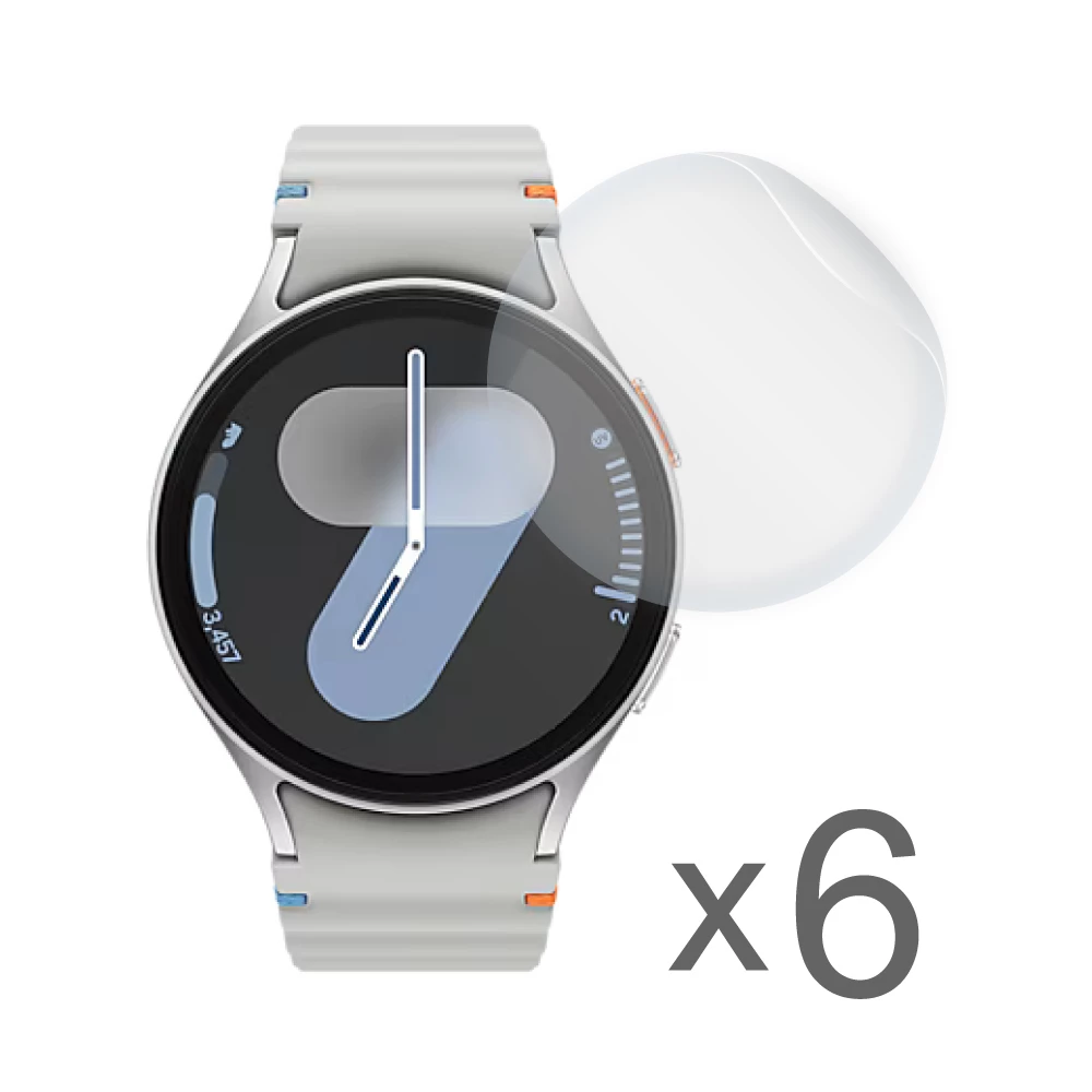 Хидрогел протектор за смарт часовник Samsung Watch7 44мм - 6 броя