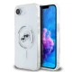 Калъф Karl Lagerfeld IML K/C Heads Metal Frame MagSafe KLHMPSE4HLSKCH за Apple iPhone 16e