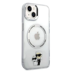 Калъф Karl Lagerfeld - IML Karl and Choupette NFT MagSafe KLHMP15SHNKCIT за Apple iPhone 15