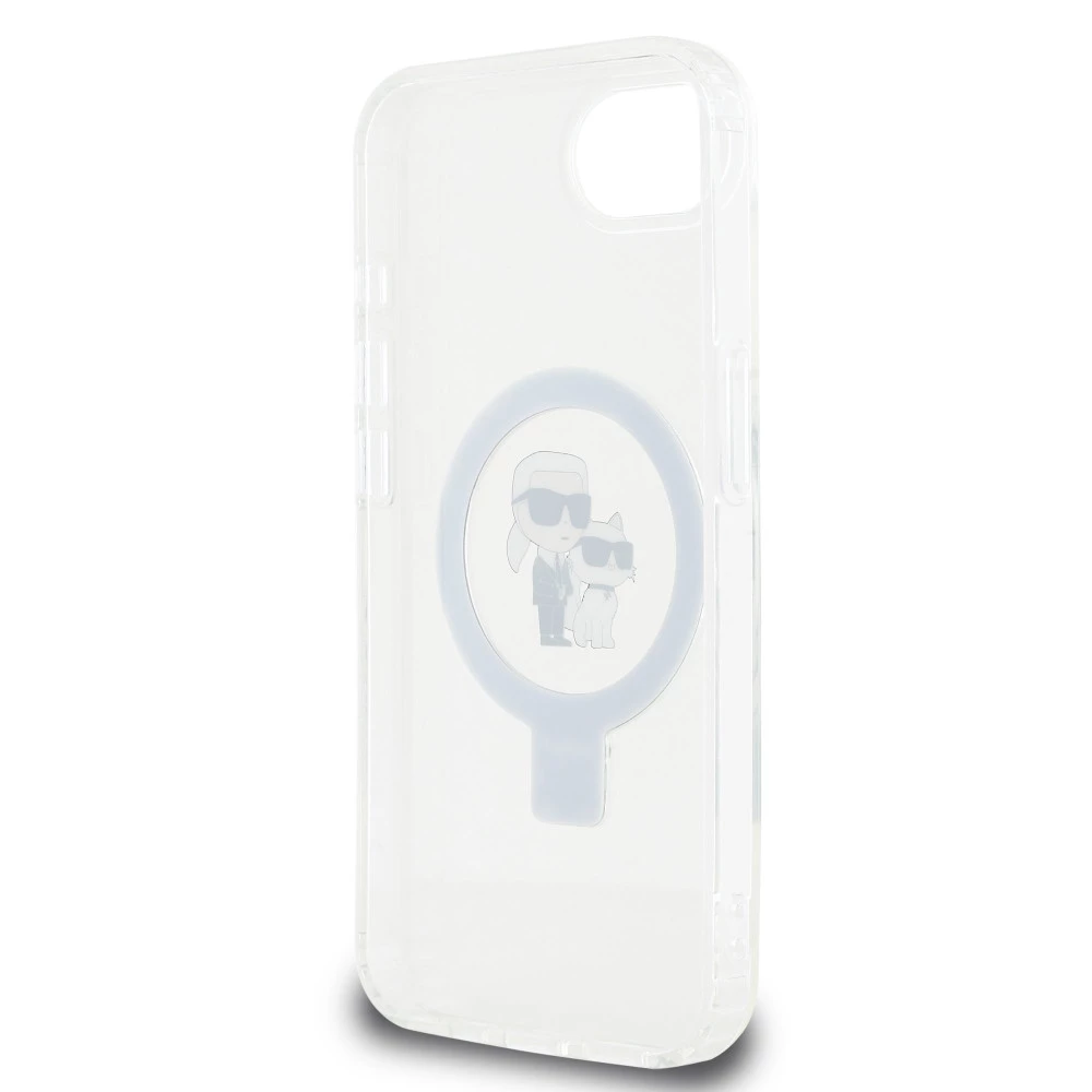 Калъф Karl Lagerfeld - Ringstand K/C MagSafe KLHMPSE4HMRSKCH за Apple iPhone 16e