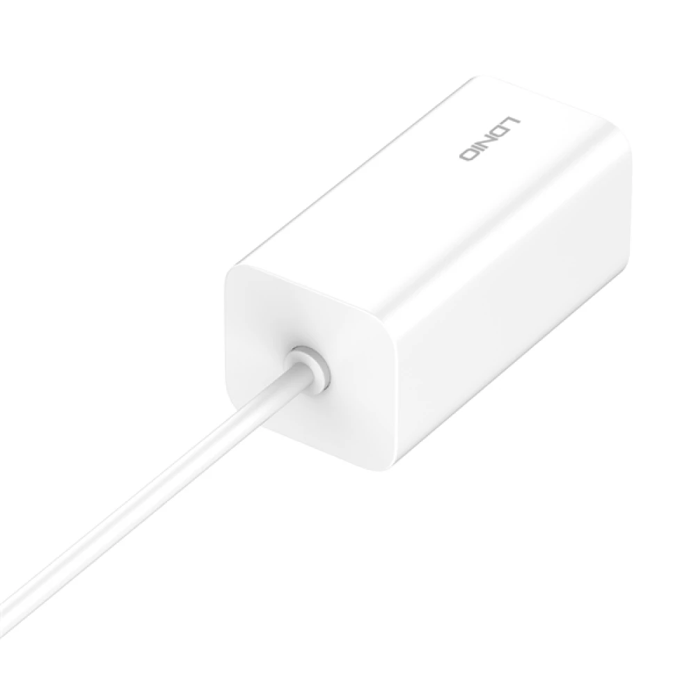 Зарядно устройство 220V LDNIO 65W - A4610, 2xUSB-A, 2xUSB-C, AC, Desktop 2500W Зарядно устройство 220V LDNIO 65W - A4610, 2xUSB-A, 2xUSB-C, AC, Desktop 2500W