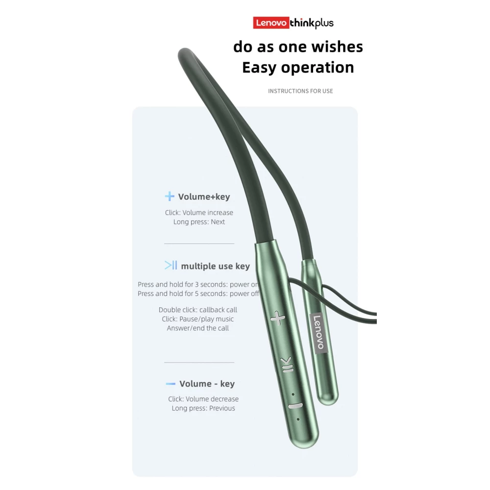 Слушалки HF Lenovo ThnikPlus - BT10