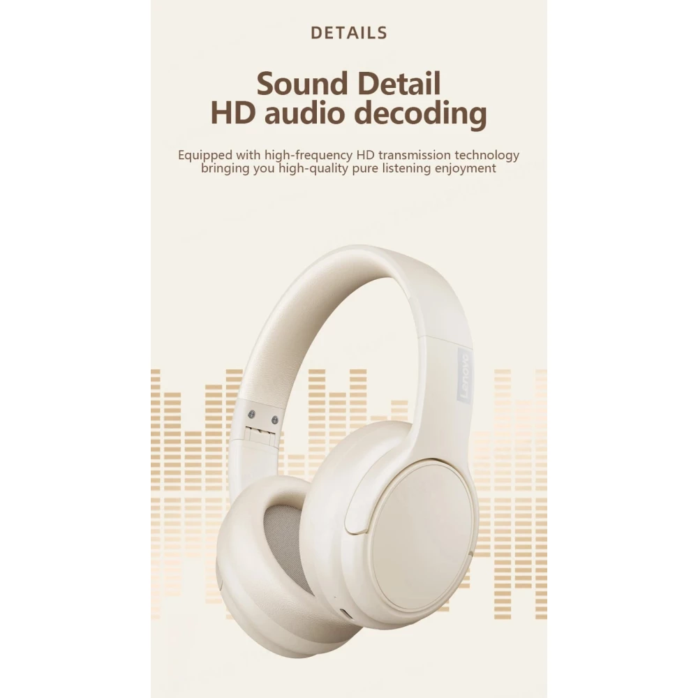 Bluetooth слушалки LENOVO ThinkPlus - TH20 , OVER-EAR