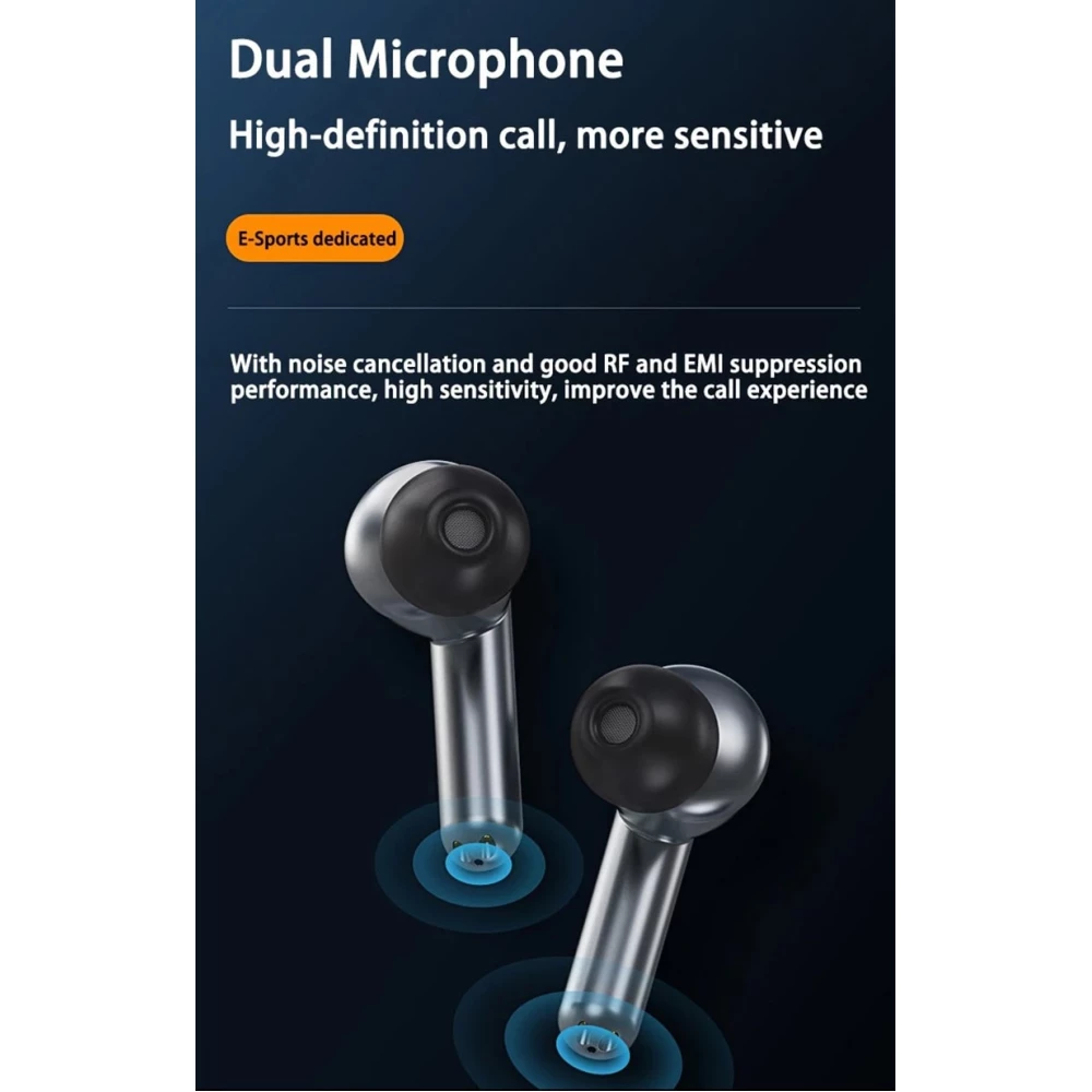 Безжични слушалки LENOVO ThinkPlus Live pods - XG01, Gaming TWS