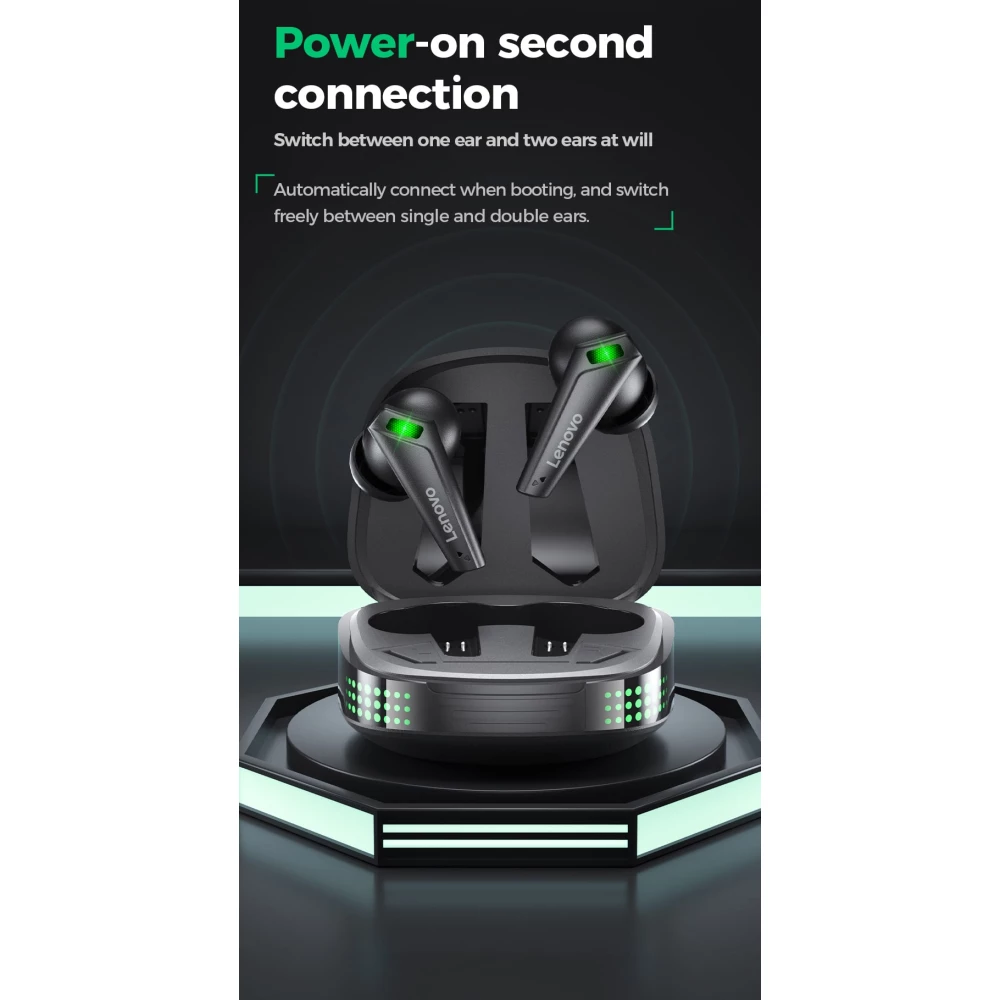 Безжични слушалки LENOVO ThinkPlus Live pods - XT85 II, TWS