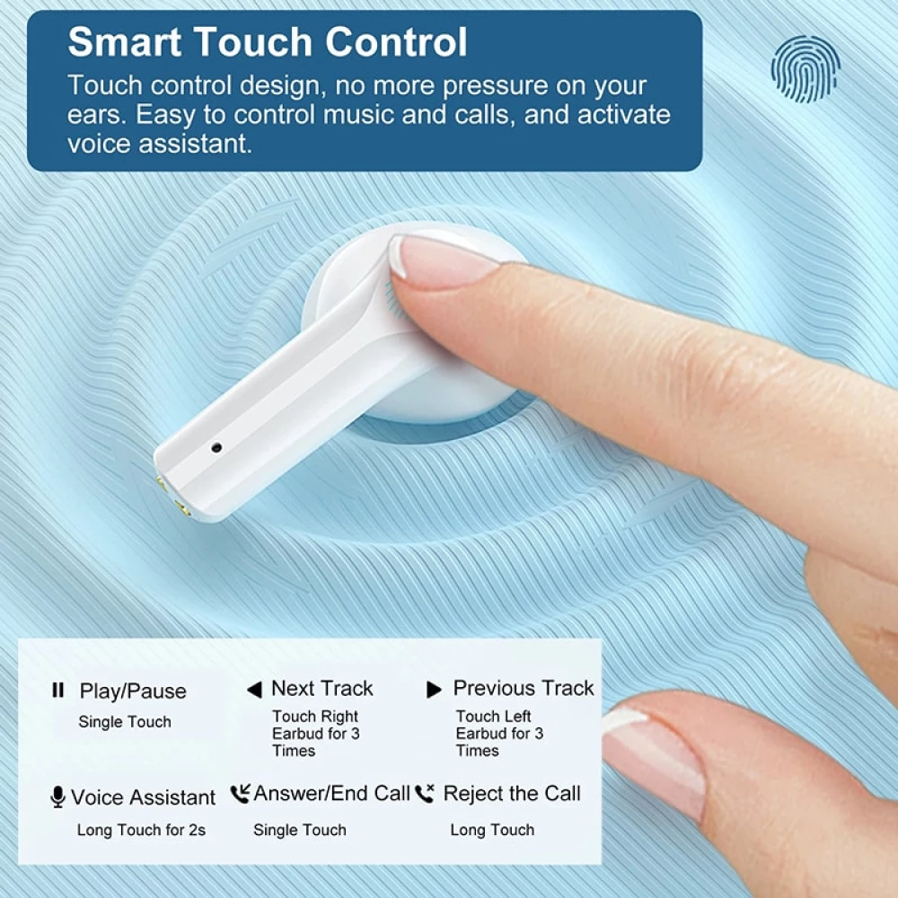 Безжични слушалки LENOVO ThinkPlus Live pods - XT95 Pro, Luminous TWS