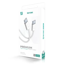        Кабел NORDIC 100W  Type-C - Type-C, 1 метър 