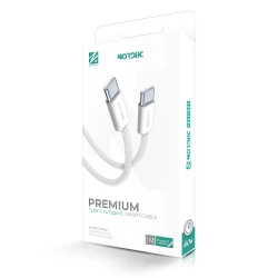        Кабел NORDIC 60W за iPhone Series 15, Type-C - Type-C, 1 метър 