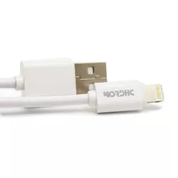 Кабел NORDIC, USB - Lightning, 2 метра