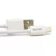  Кабел NORDIC, USB - Lightning, 2.1A, 1 метър
