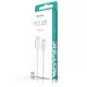  Кабел NORDIC, USB - Lightning, 2.1A, 1 метър
