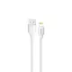  Кабел NORDIC, USB - Lightning, 2.1A, 1 метър