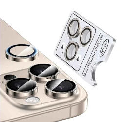 Метални лещи за камера NORDIC за Apple iPhone 14 Pro Max - златни