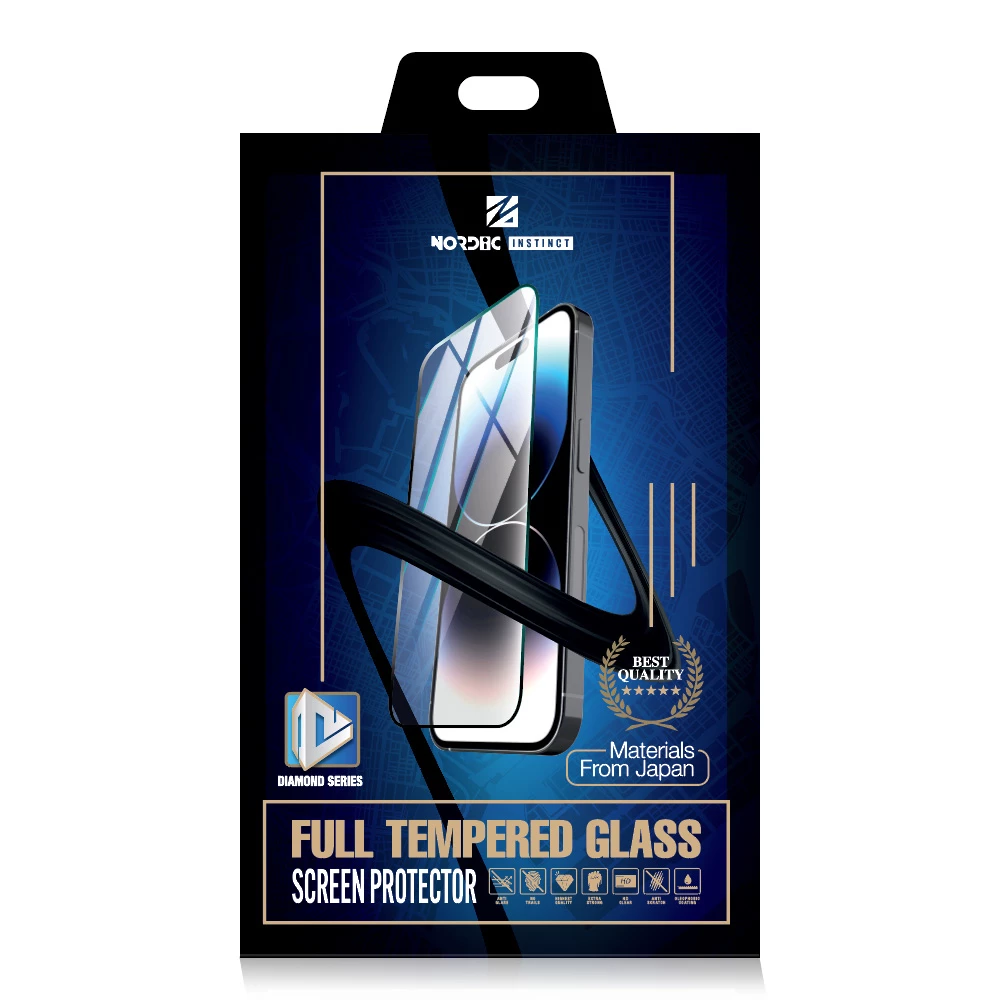   Стъклен протектор NORDIC instinct 3D за Samsung Galaxy S24, ЯПОНСКИ МАТЕРИАЛИ