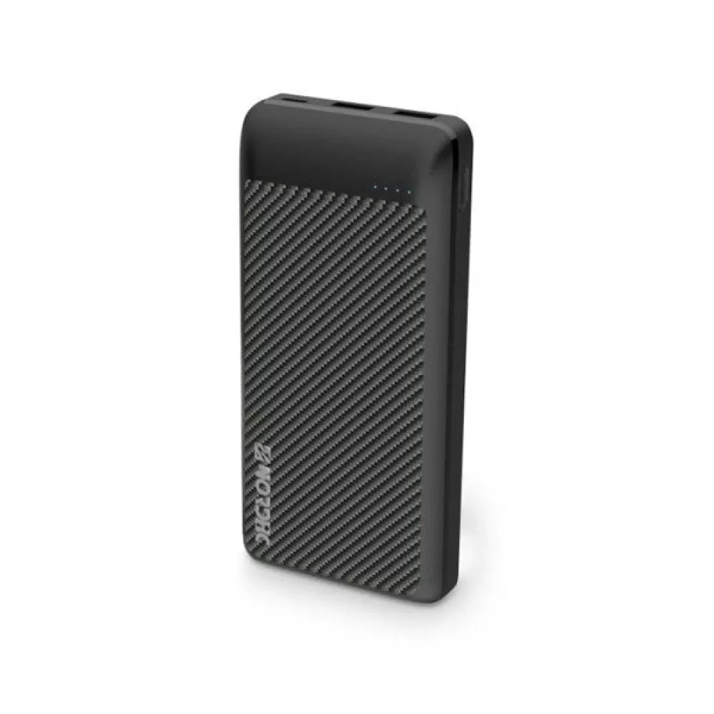Външна батерия NORDIC Carbon Slim - 10 000 mAh, 18W, PD3, 2xQC3