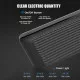 Външна батерия NORDIC Carbon Slim - 10 000 mAh, 18W, PD3, 2xQC3
