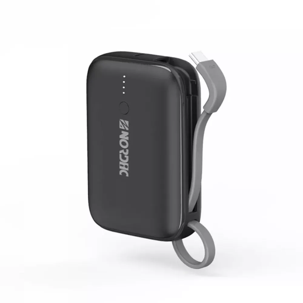 Външна батерия NORDIC Pocket - 10 000 mAh, 22.5W, PD3, QC3 + Type-C