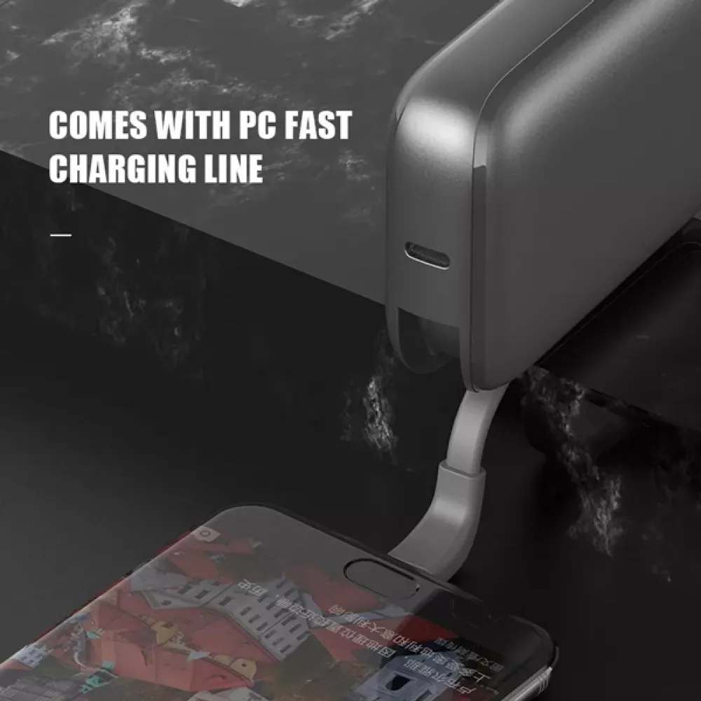 Външна батерия NORDIC Pocket - 10 000 mAh, 22.5W, PD3, QC3 + Type-C