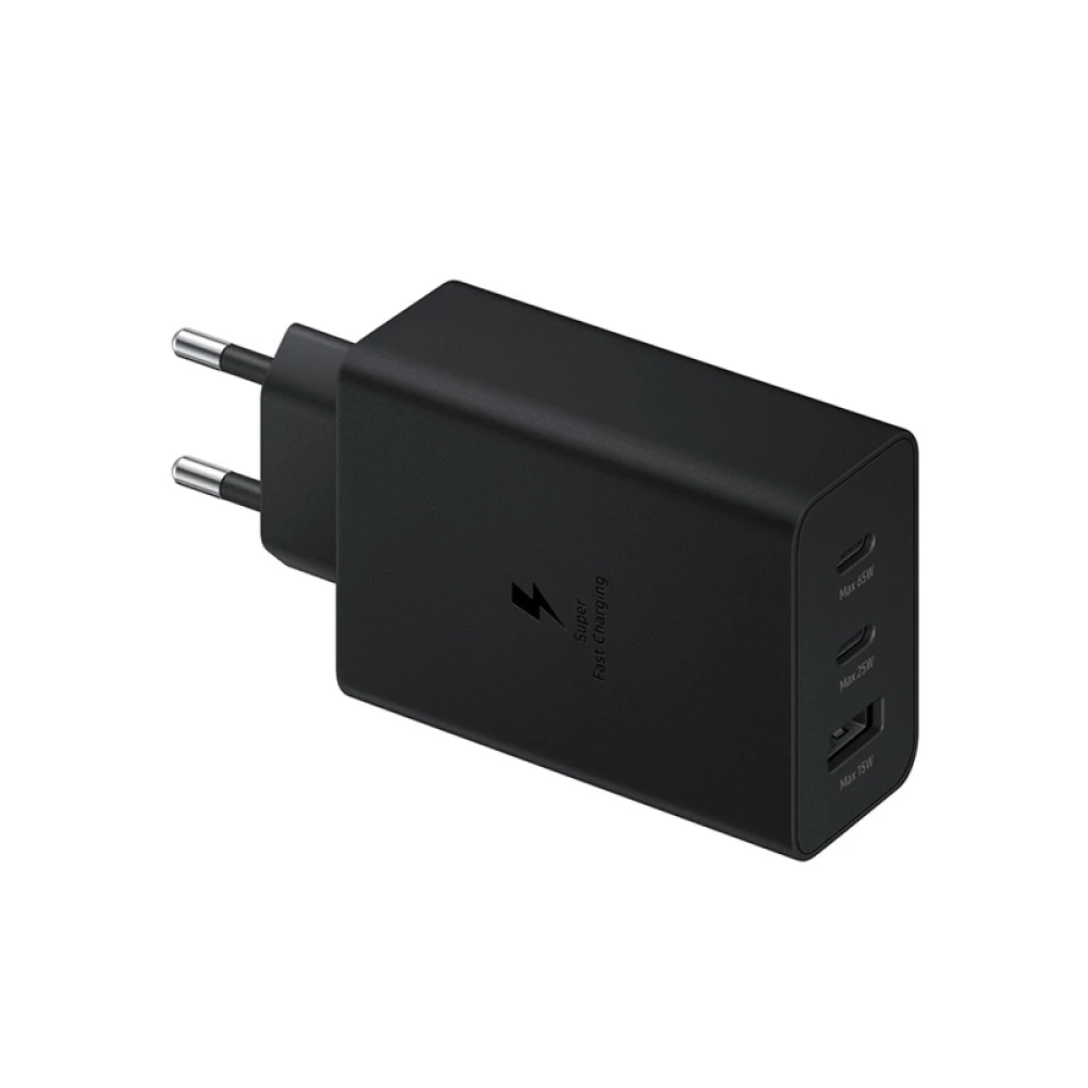Зарядно устройство 220V NORDIC instinct 65W, 2xUSB-C, USB-A
