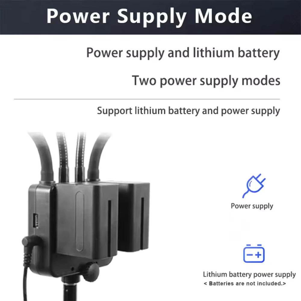       Козметична LED лампа с двойно рамо OEM